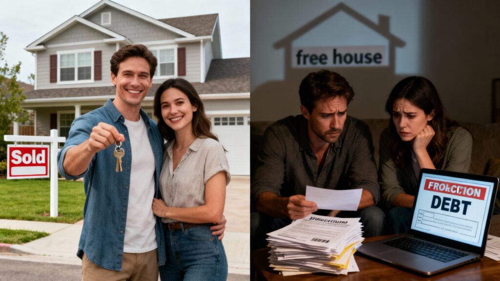 Comment obtenir une maison « gratuite » : opportunités et pièges sans aucun texte