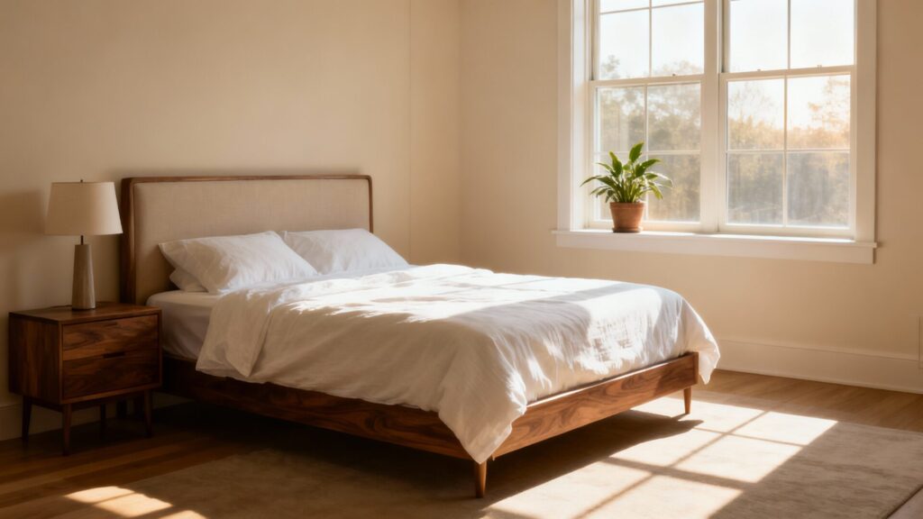 Dans quel sens orienter son lit pour un meilleur sommeil sans aucun texte